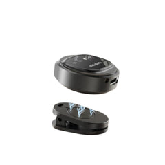OBtech Ven-Dens VD-MIC021 wireless microphone with a compact black clip-on transmitter and receiver unit.