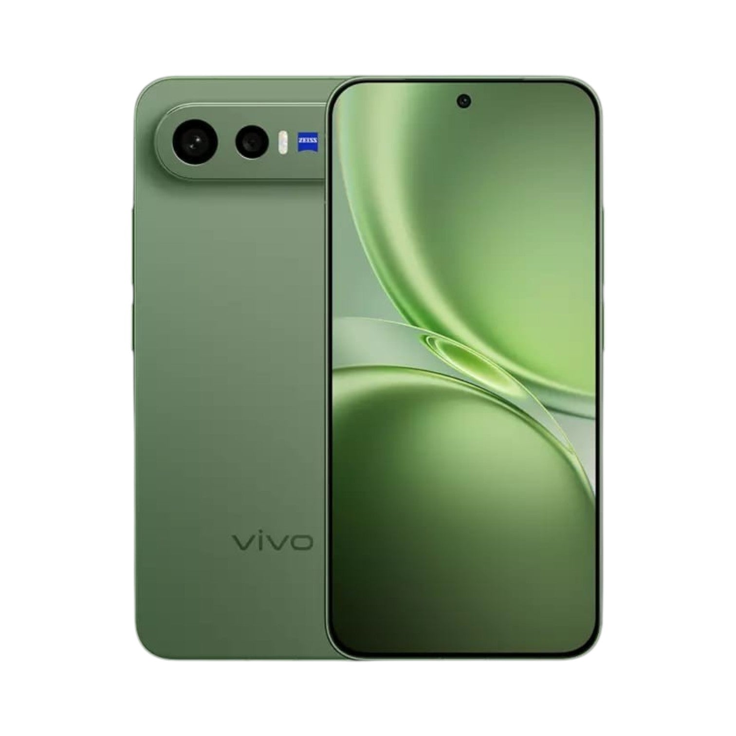 OBtech vivo X300 FE smartphone in olive green with a sleek AMOLED display and advanced ZEISS camera system