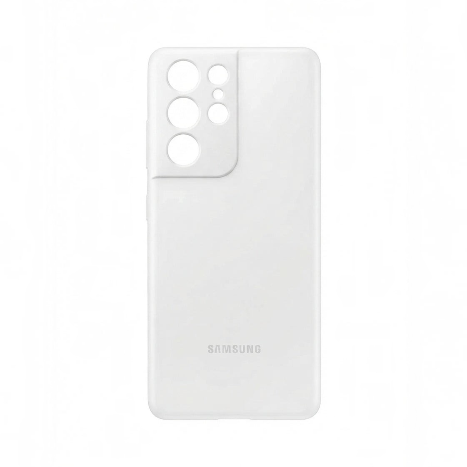 OBtech white matte smooth protective case for Samsung Galaxy S20 Ultra with precision camera cutout