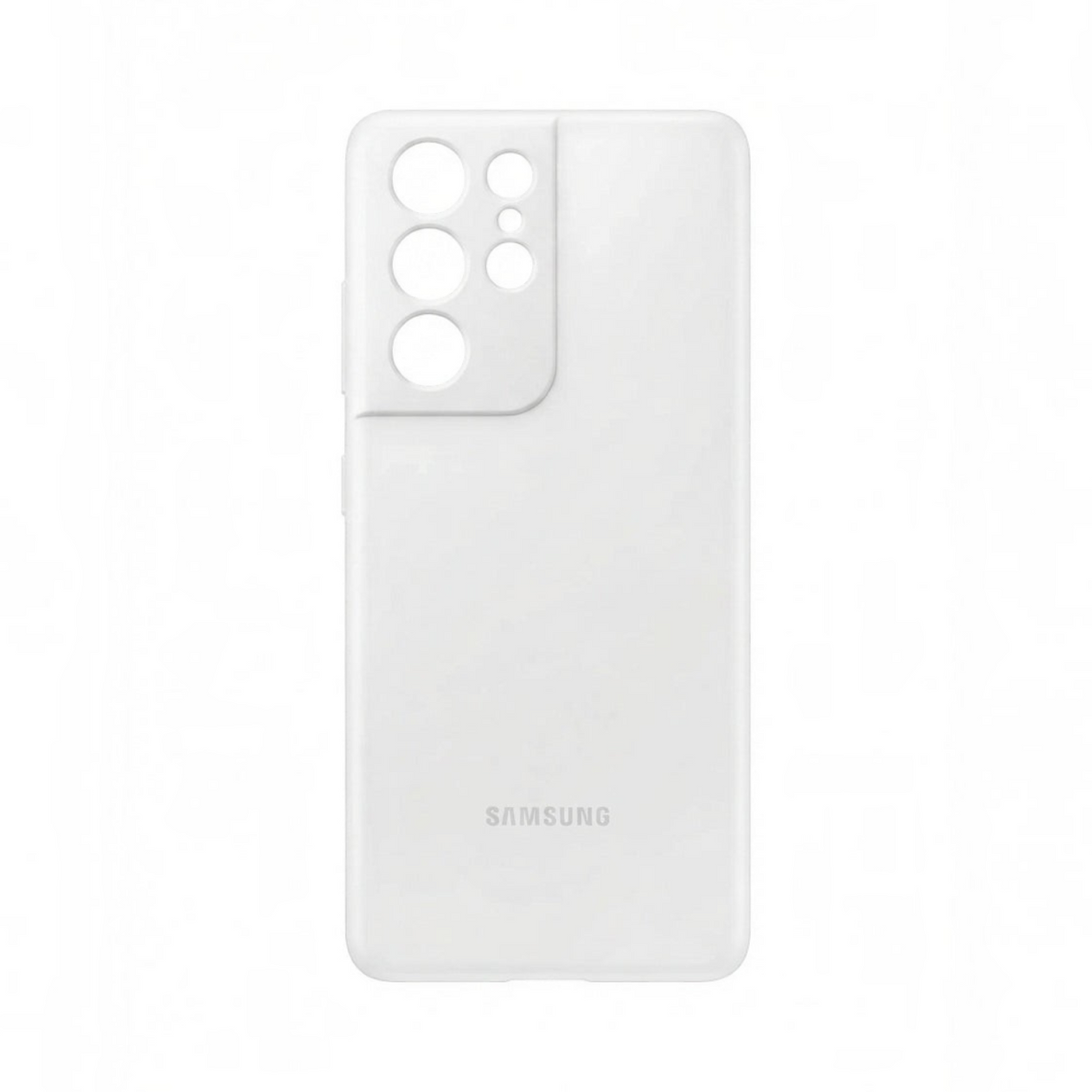 OBtech white matte smooth protective case for Samsung Galaxy S20 Ultra with precision camera cutout
