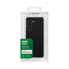 OBtech X-Level slim black matte protective case for Samsung Galaxy Z Fold 6 in original retail packaging
